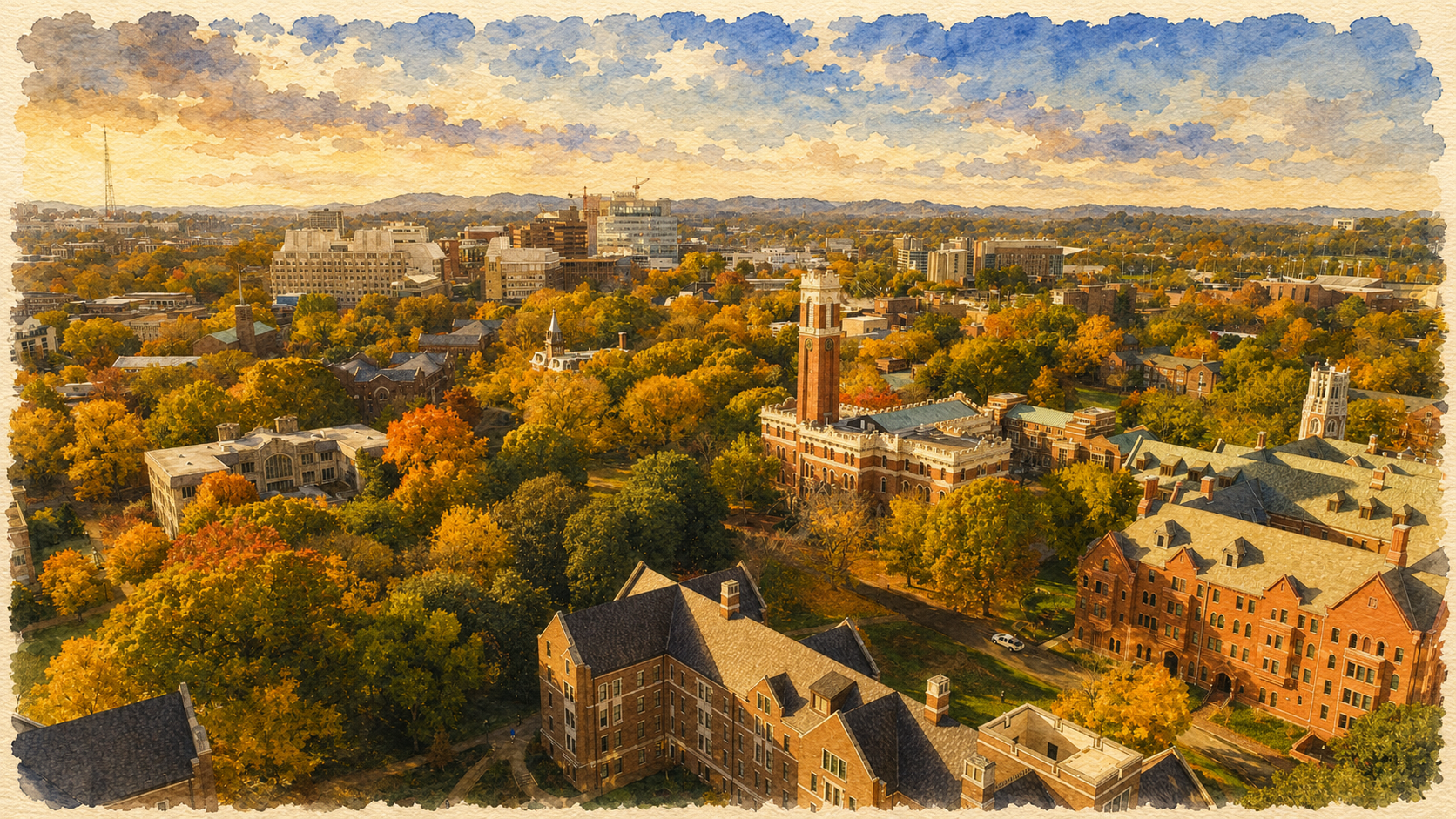 Vanderbilt University illustration